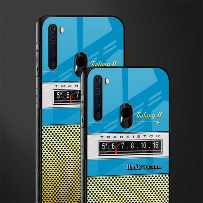 vintage radio glass case for samsung a21 image-2