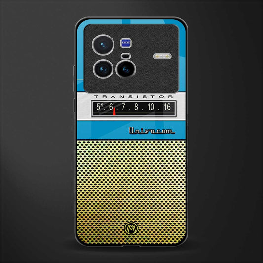 vintage radio glass case for vivo x80 image