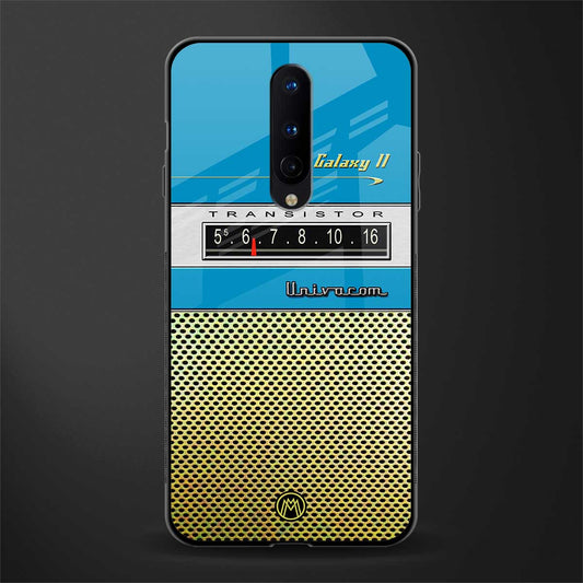 vintage radio glass case for oneplus 8 image
