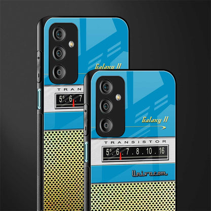 vintage radio back phone cover | glass case for samsung galaxy f23 5g