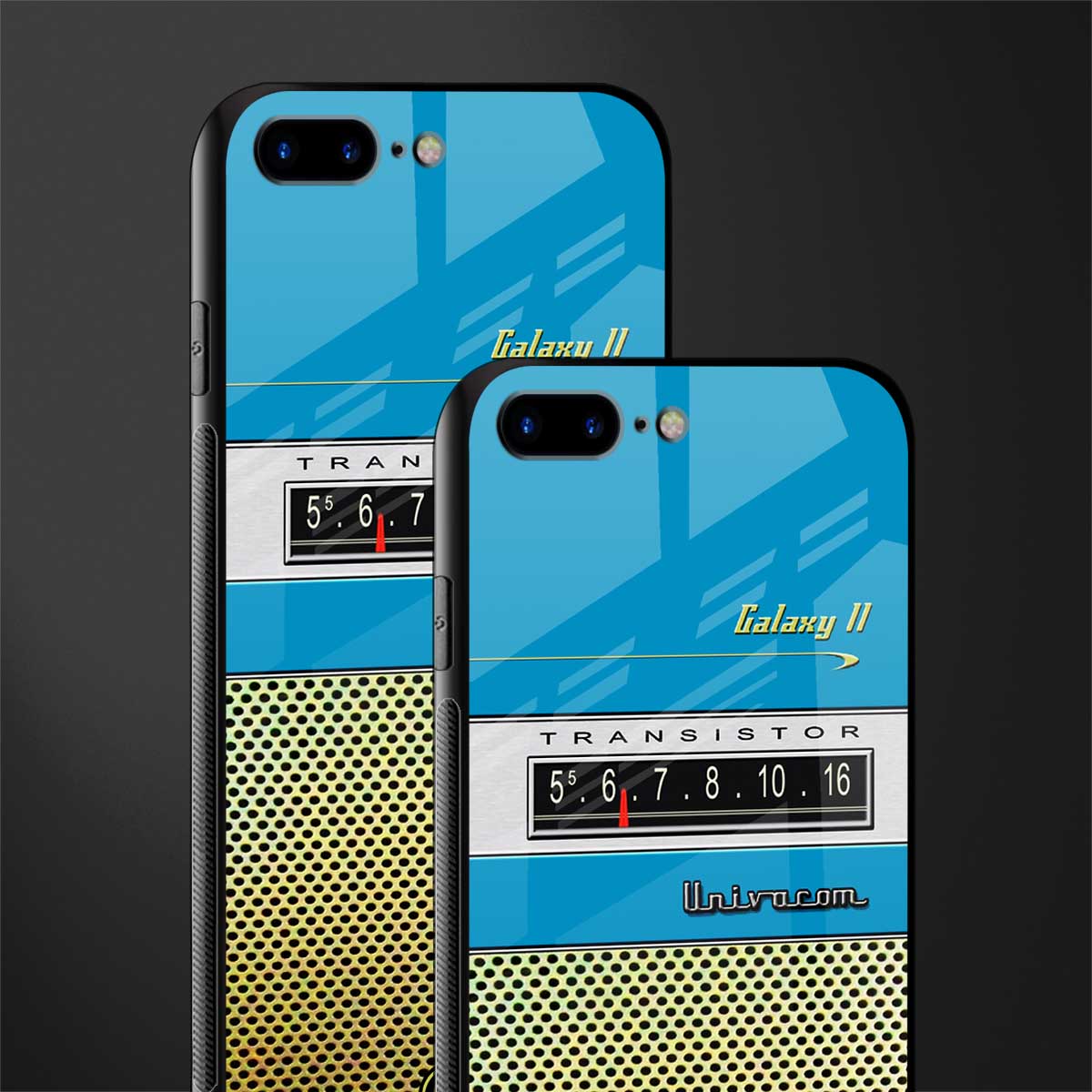 vintage radio glass case for iphone 7 plus image-2