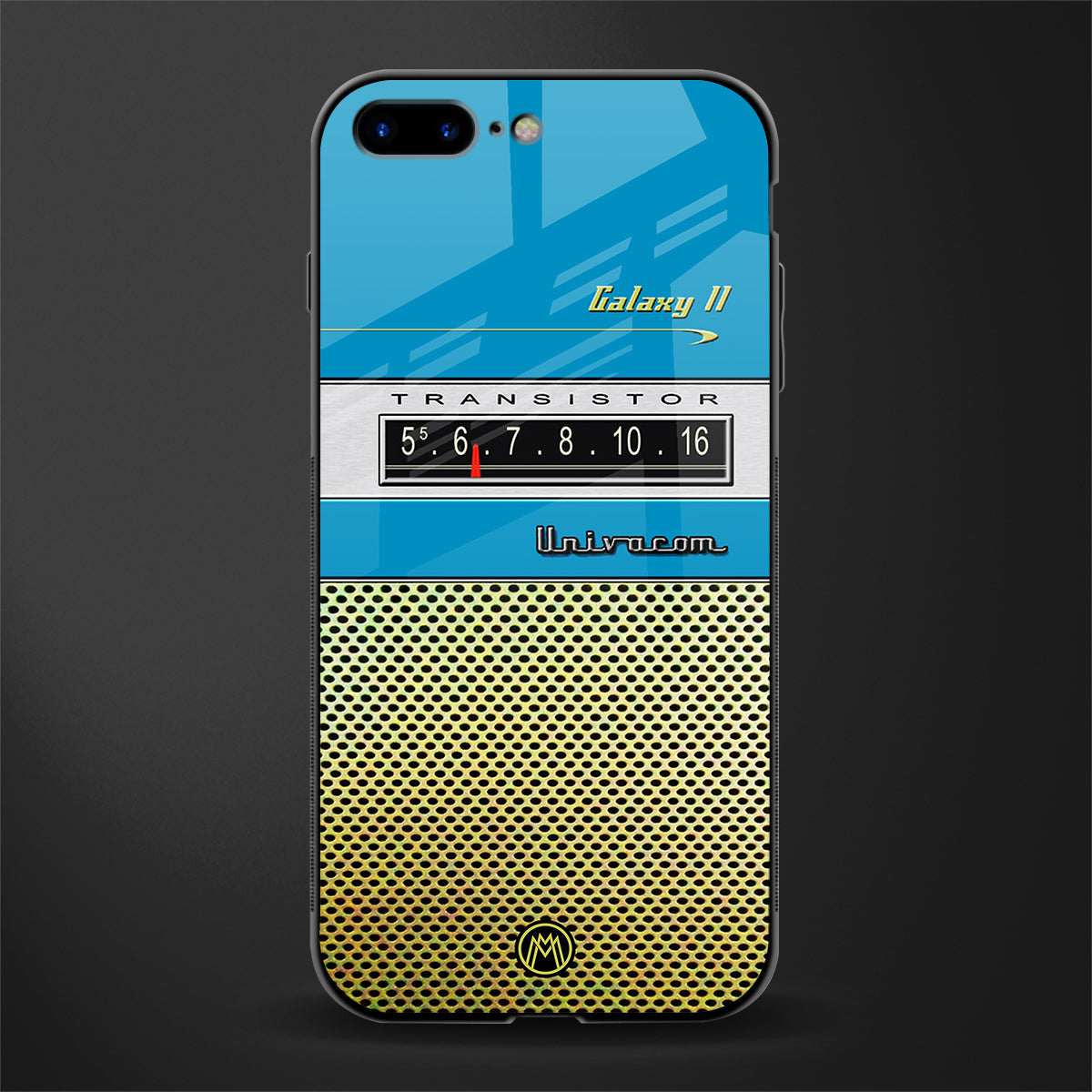 vintage radio glass case for iphone 7 plus image