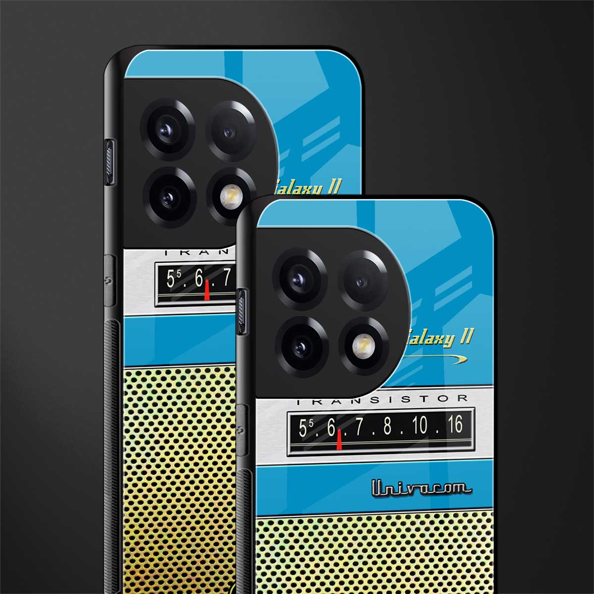 vintage radio back phone cover | glass case for oneplus 11r