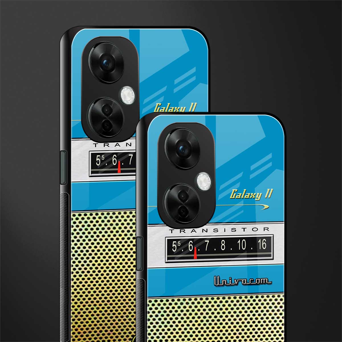 vintage radio back phone cover | glass case for oneplus nord ce 3 lite