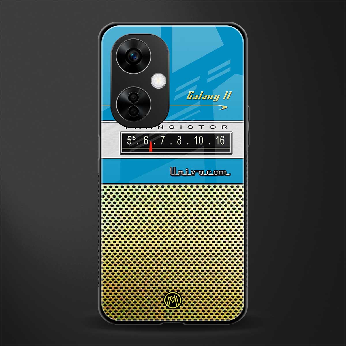 vintage radio back phone cover | glass case for oneplus nord ce 3 lite