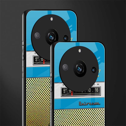 vintage radio back phone cover | glass case for realme 11 pro 5g