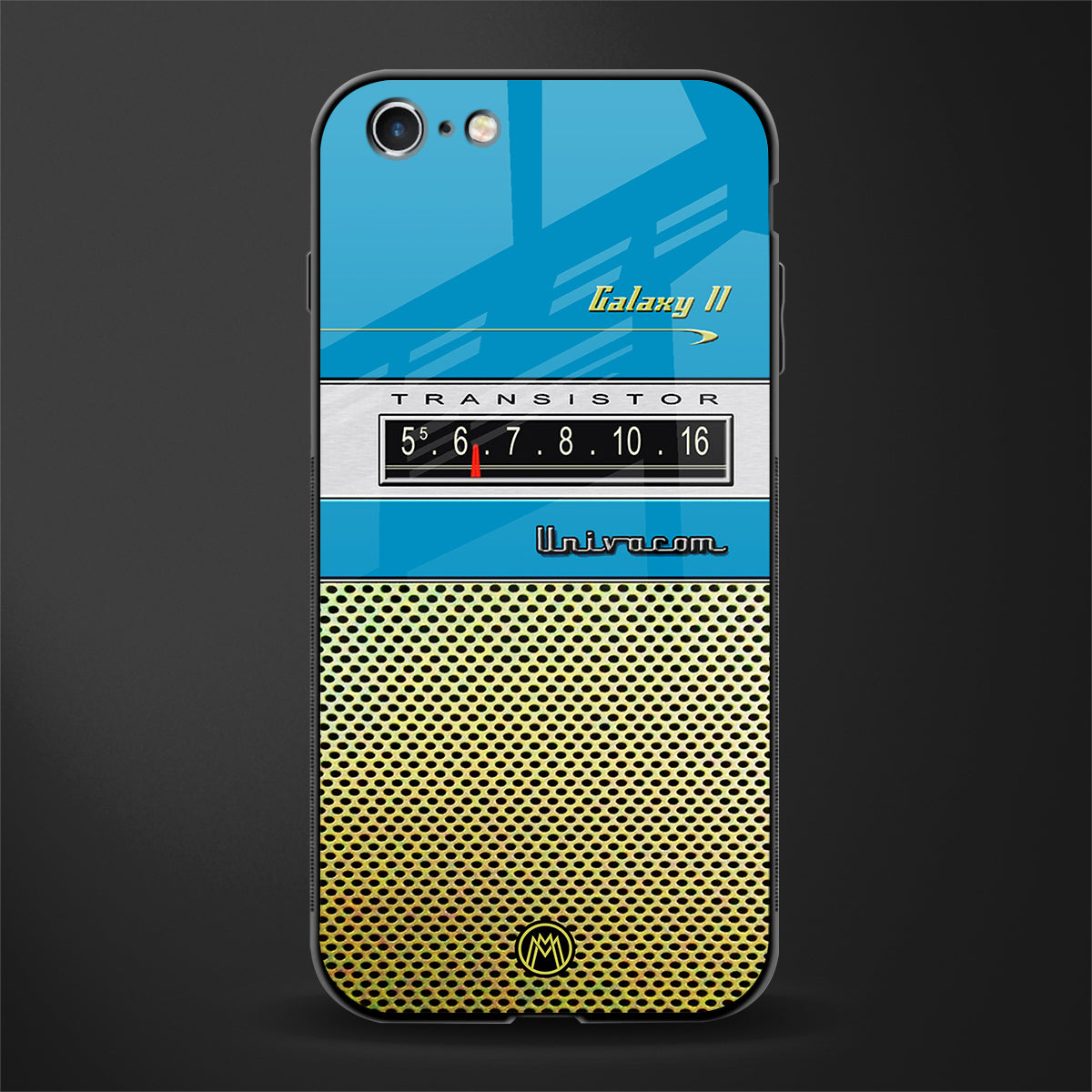 vintage radio glass case for iphone 6s image
