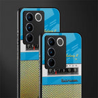 vintage radio back phone cover | glass case for vivo v27 pro 5g
