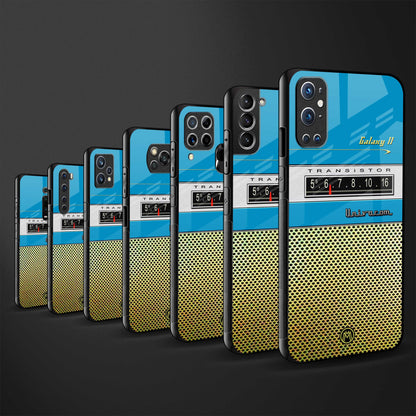 vintage radio back phone cover | glass case for samsung galaxy a33 5g