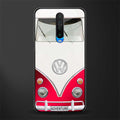 vintage volkswagen glass case for poco x2 image