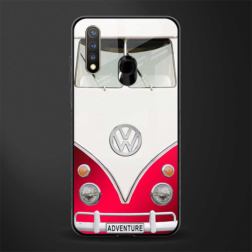 vintage volkswagen glass case for vivo u20 image
