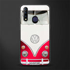 vintage volkswagen glass case for vivo z1 pro image