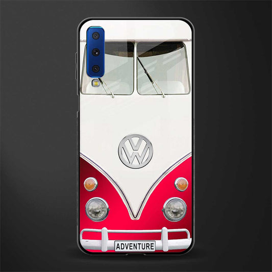 vintage volkswagen glass case for samsung galaxy a7 2018 image