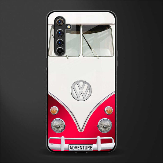 vintage volkswagen glass case for realme 6 image
