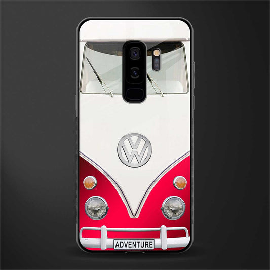 vintage volkswagen glass case for samsung galaxy s9 plus image