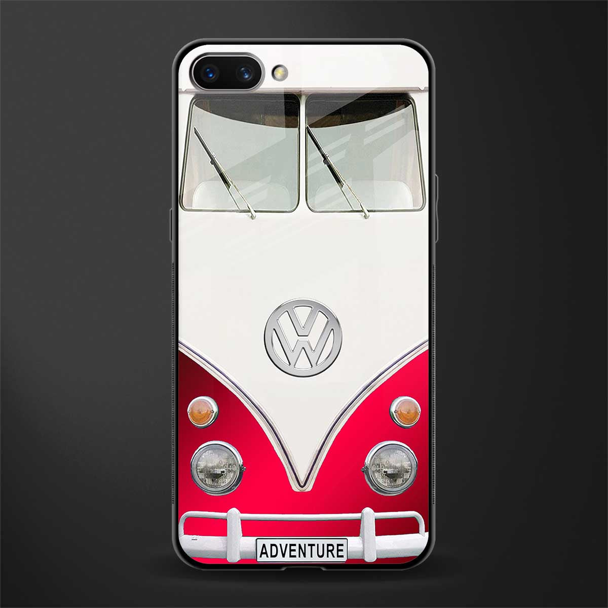 vintage volkswagen glass case for realme c1 image