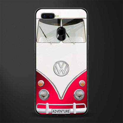 vintage volkswagen glass case for oppo a7 image