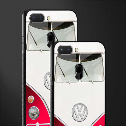 vintage volkswagen glass case for oppo a5 image-2