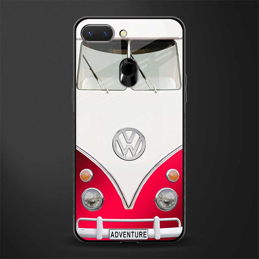 vintage volkswagen glass case for oppo a5 image