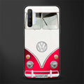 vintage volkswagen glass case for realme xt image