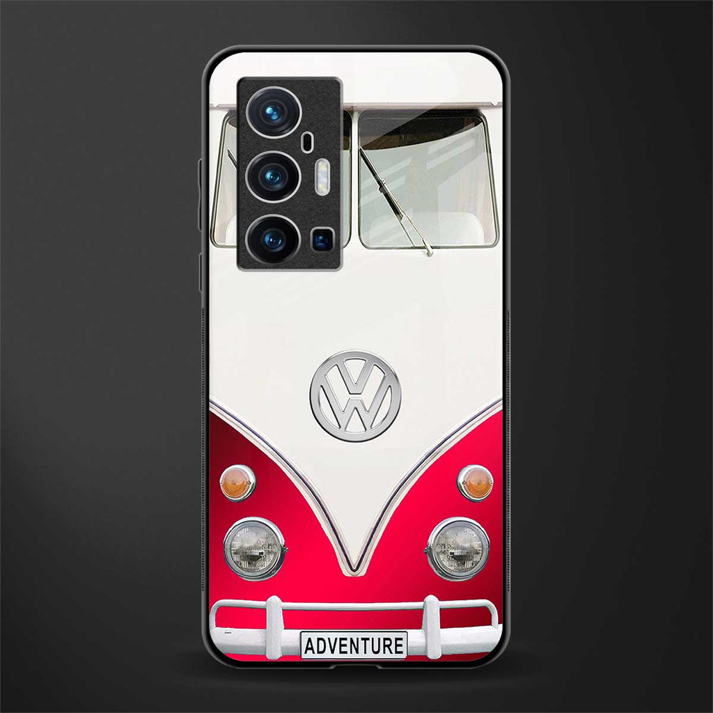 vintage volkswagen glass case for vivo x70 pro plus image