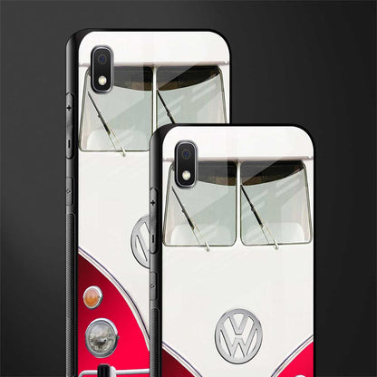 vintage volkswagen glass case for samsung galaxy a10 image-2