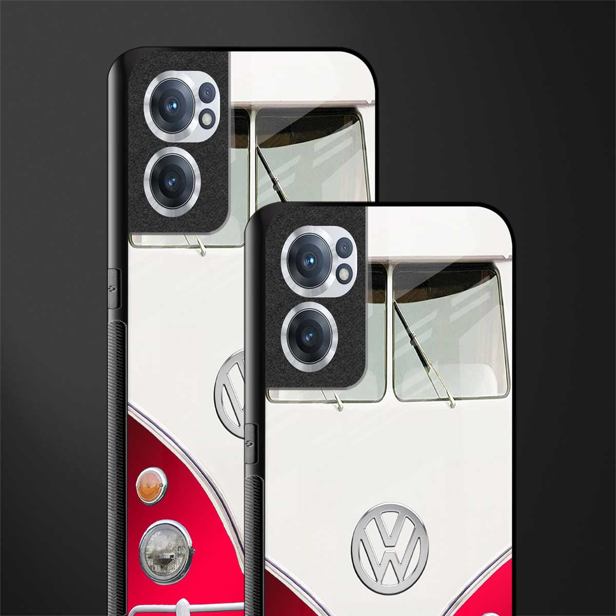 vintage volkswagen glass case for oneplus nord ce 2 5g image-2