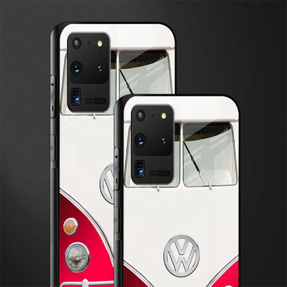 vintage volkswagen glass case for samsung galaxy s20 ultra image-2