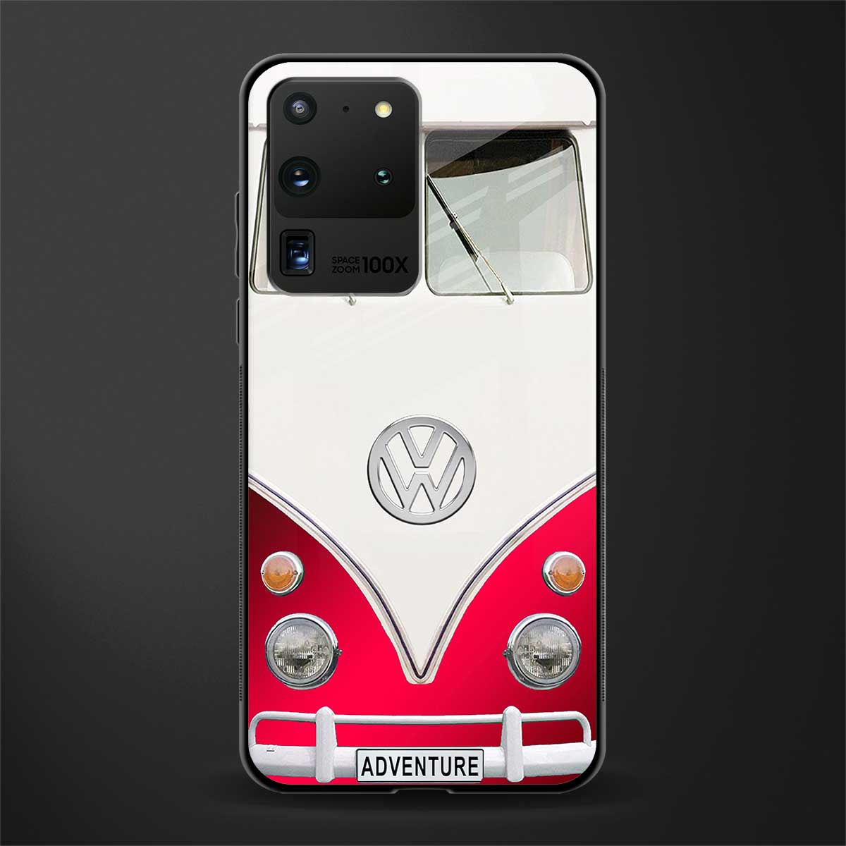 vintage volkswagen glass case for samsung galaxy s20 ultra image