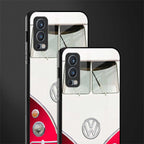 vintage volkswagen glass case for oneplus nord 2 5g image-2