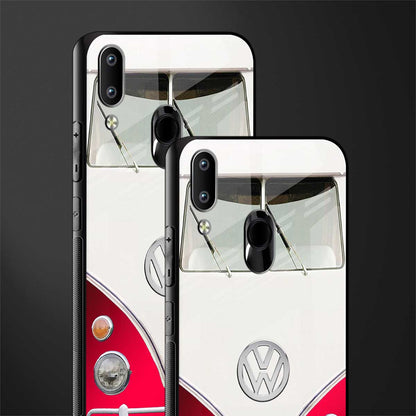 vintage volkswagen glass case for vivo y91 image-2
