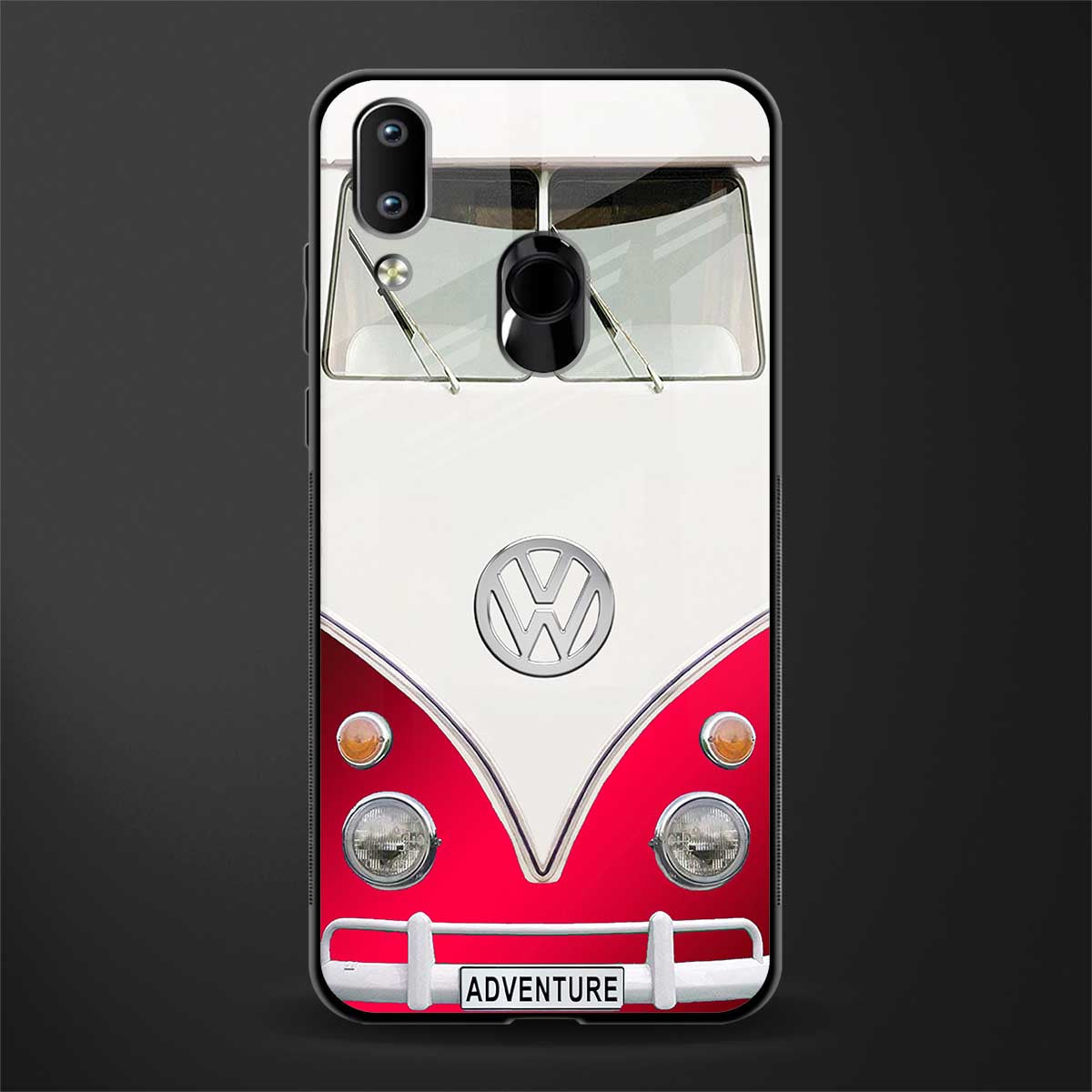 vintage volkswagen glass case for vivo y93 image