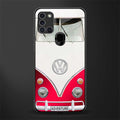 vintage volkswagen glass case for samsung galaxy a21s image