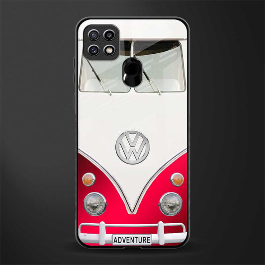 vintage volkswagen glass case for oppo a15s image