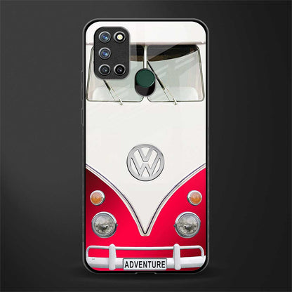 vintage volkswagen glass case for realme 7i image