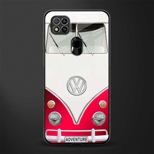 vintage volkswagen glass case for redmi 9 image