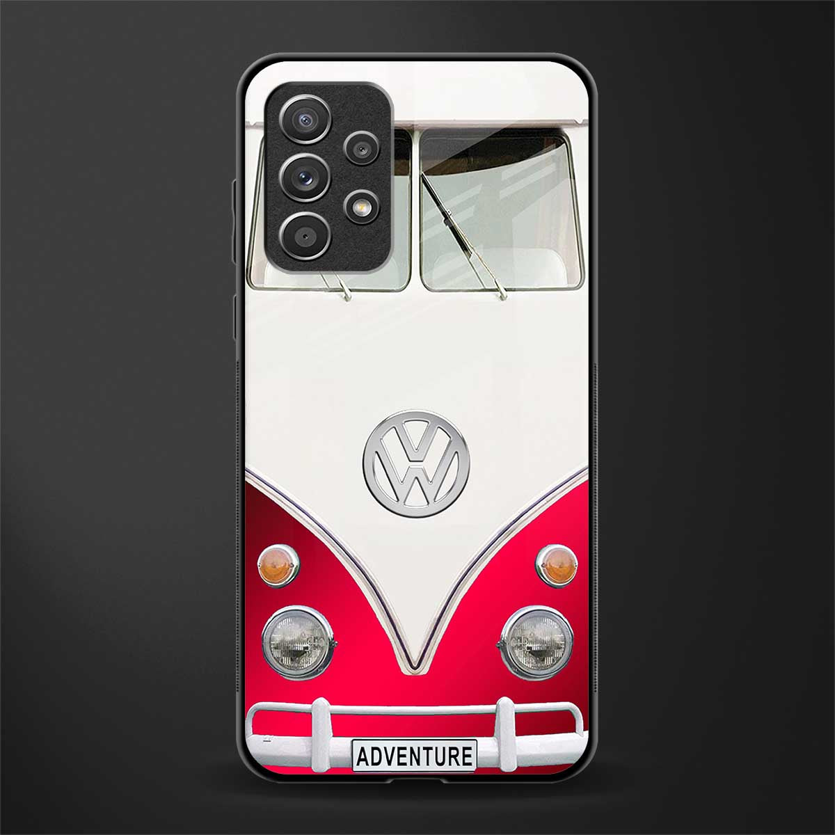 vintage volkswagen glass case for samsung galaxy a52 image