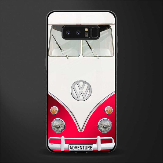 vintage volkswagen glass case for samsung galaxy note 8 image