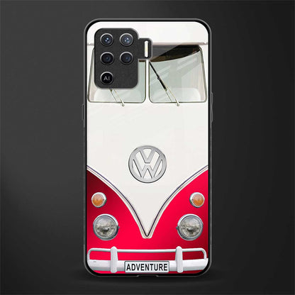 vintage volkswagen glass case for oppo f19 pro image