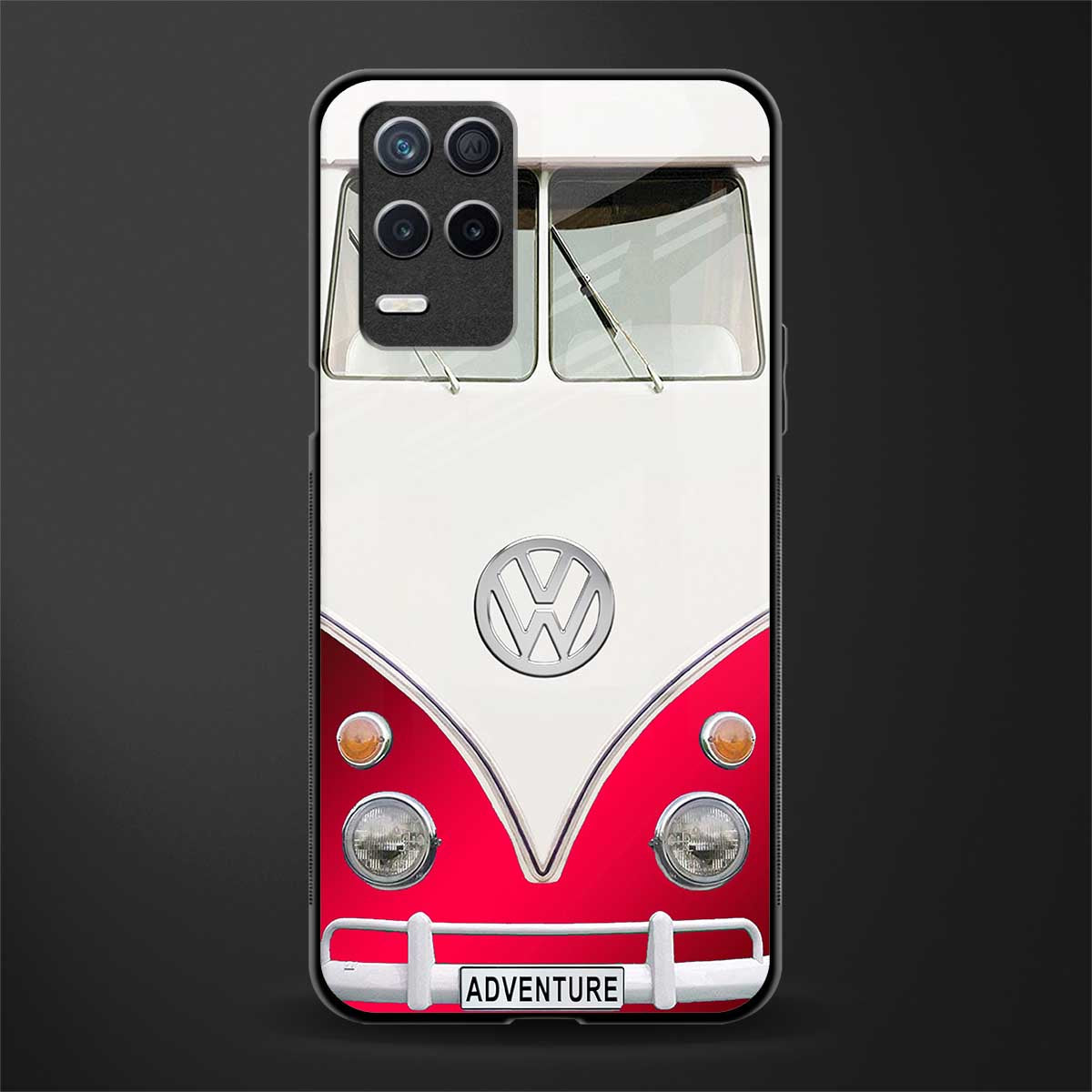 vintage volkswagen glass case for realme 8 5g image