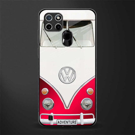vintage volkswagen glass case for realme c21 image