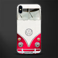 vintage volkswagen glass case for iphone xs max image