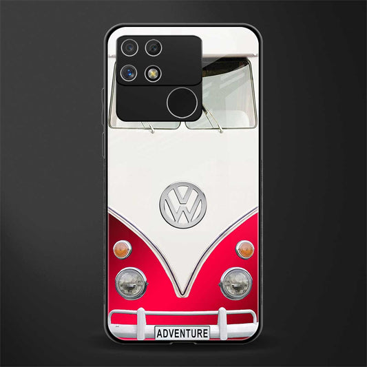 vintage volkswagen back phone cover | glass case for realme narzo 50a
