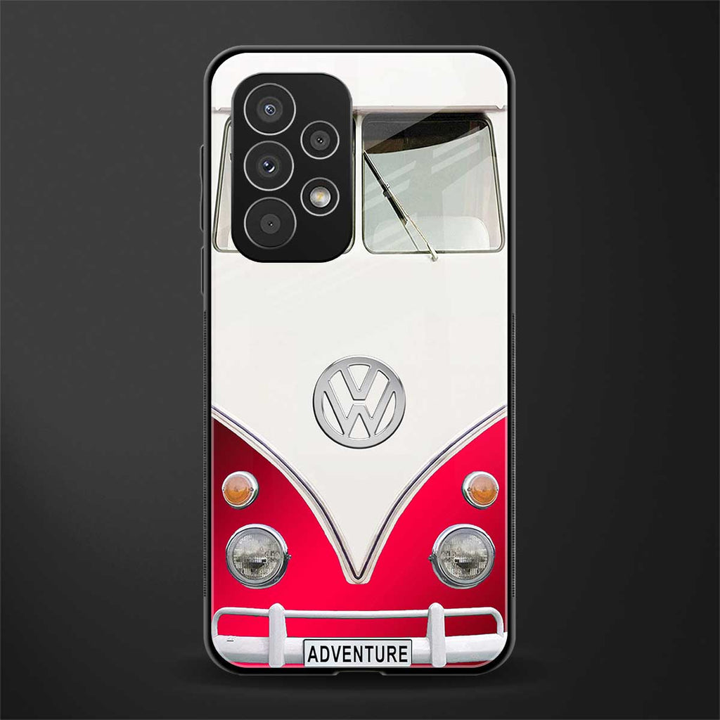 vintage volkswagen back phone cover | glass case for samsung galaxy a53 5g