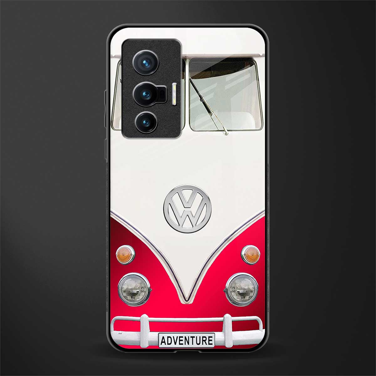 vintage volkswagen glass case for vivo x70 image