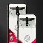 vintage volkswagen glass case for oneplus 7 image-2