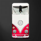 vintage volkswagen glass case for oneplus 7 image