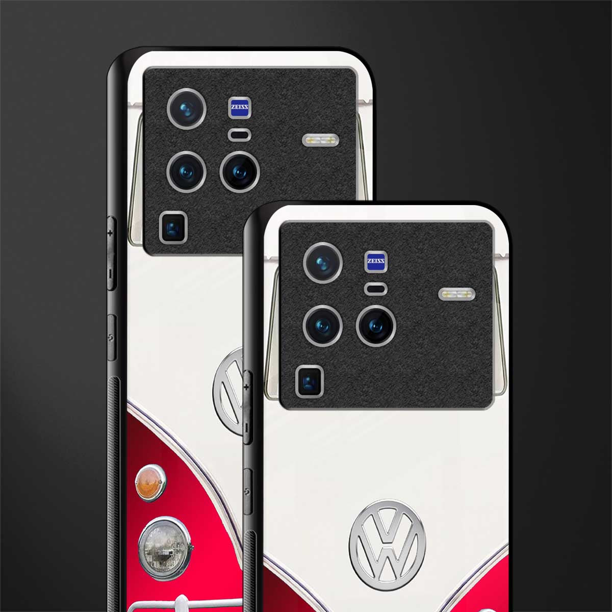 vintage volkswagen glass case for vivo x80 pro 5g image-2