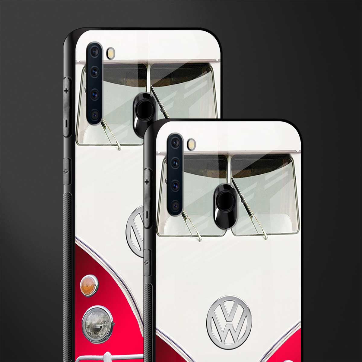 vintage volkswagen glass case for samsung a21 image-2