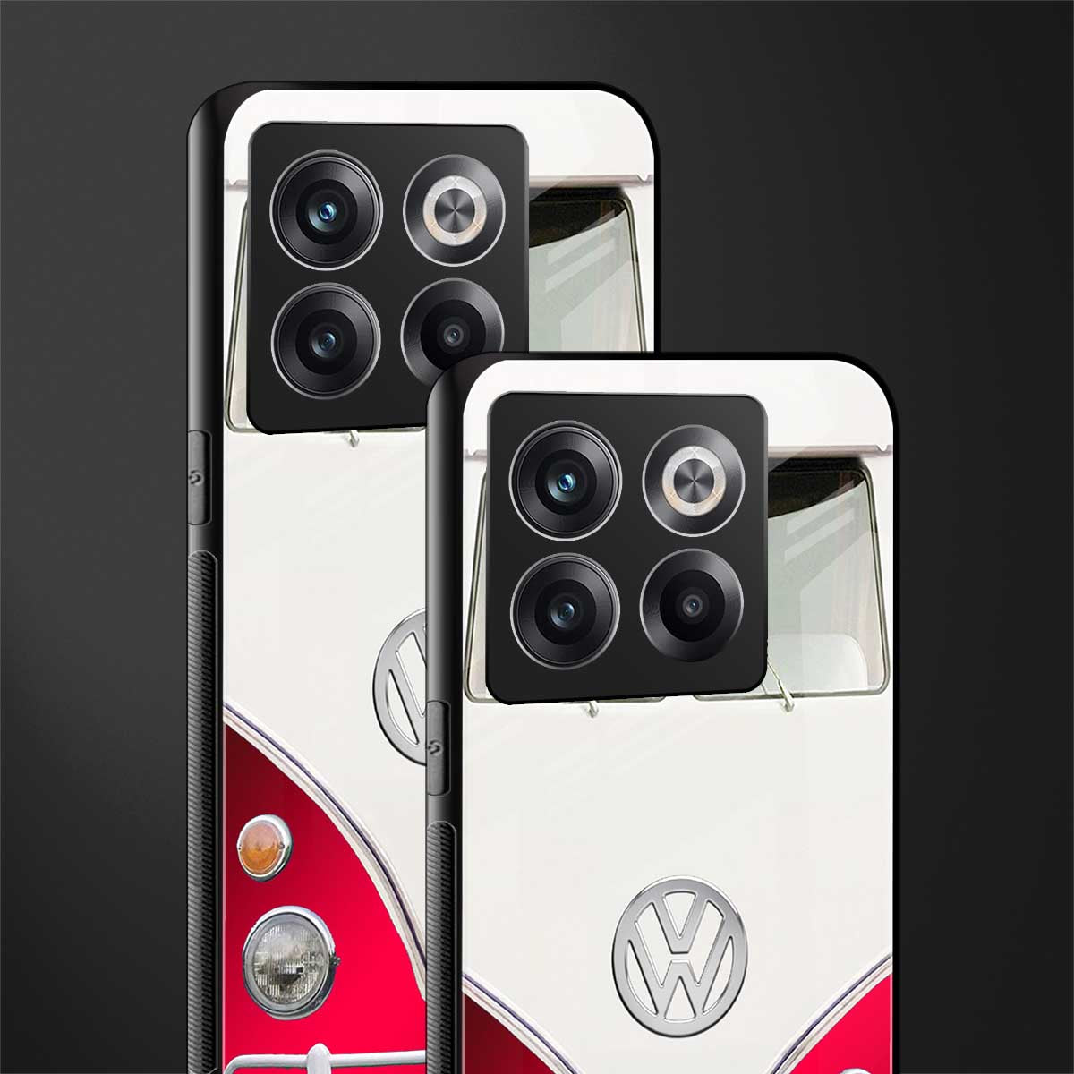 vintage volkswagen back phone cover | glass case for oneplus 10t